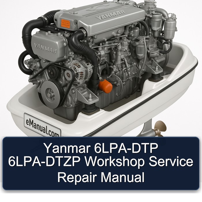 Yanmar 6LPA-DTP 6LPA-DTZP Workshop Service Repair Manual 