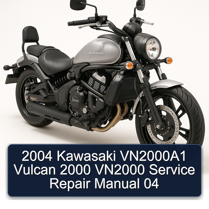 2004 Kawasaki VN2000A1 Vulcan 2000 VN2000 Service Repair Manual 04