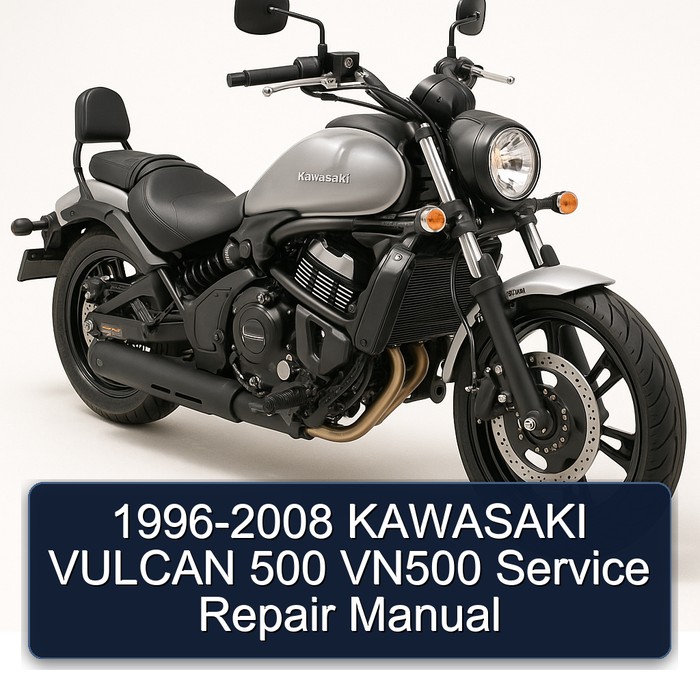 1996-2008 KAWASAKI VULCAN 500 VN500 Service Repair Manual