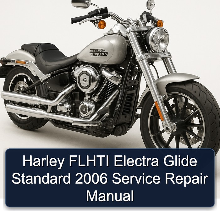 Harley FLHTI Electra Glide Standard 2006 Manual de servicio y reparación