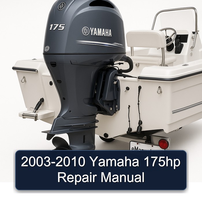  2003-2010 Yamaha 175hp Repair Manual