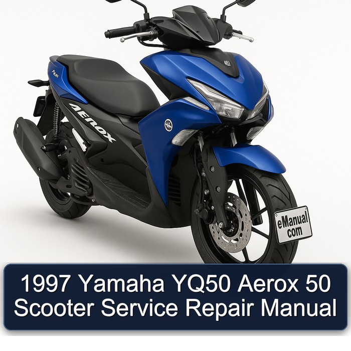 1997 Yamaha YQ50 Aerox 50 Scooter Service Repair Manual