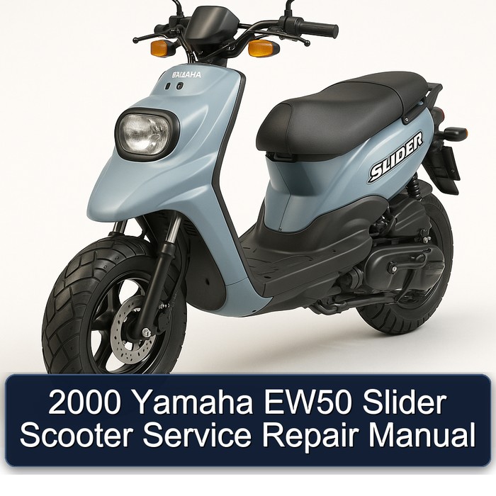 2000 Yamaha EW50 Slider Scooter Service Repair Manual