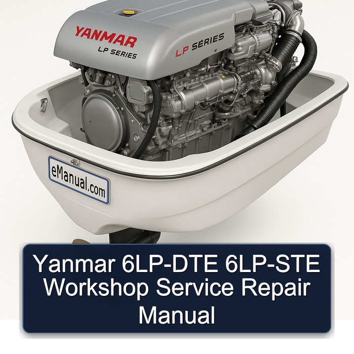Yanmar 6LP-DTE 6LP-STE Workshop Service Repair Manual 