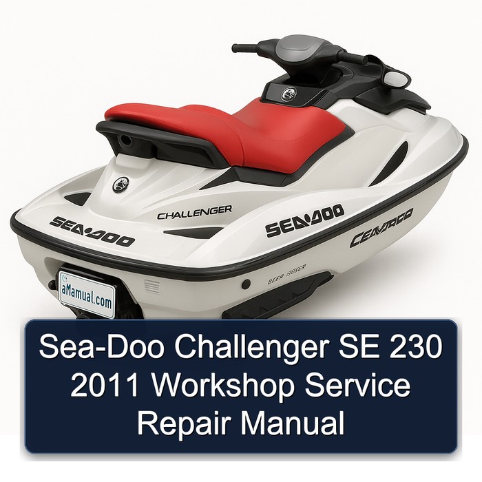 Sea-Doo Challenger SE 230 2011 Workshop Manual de servicio y reparación