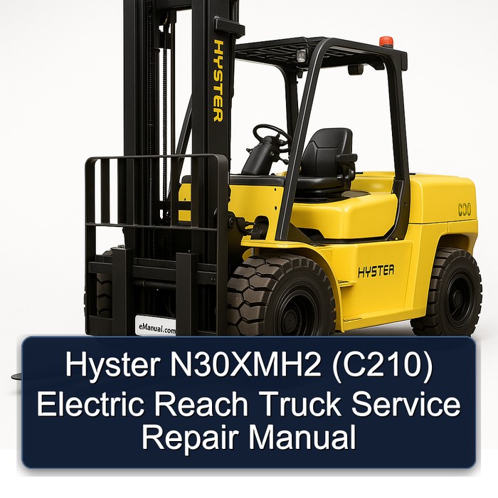 Hyster N30XMH2 (C210) Elektro-Hochhubwagen Service-Handbuch