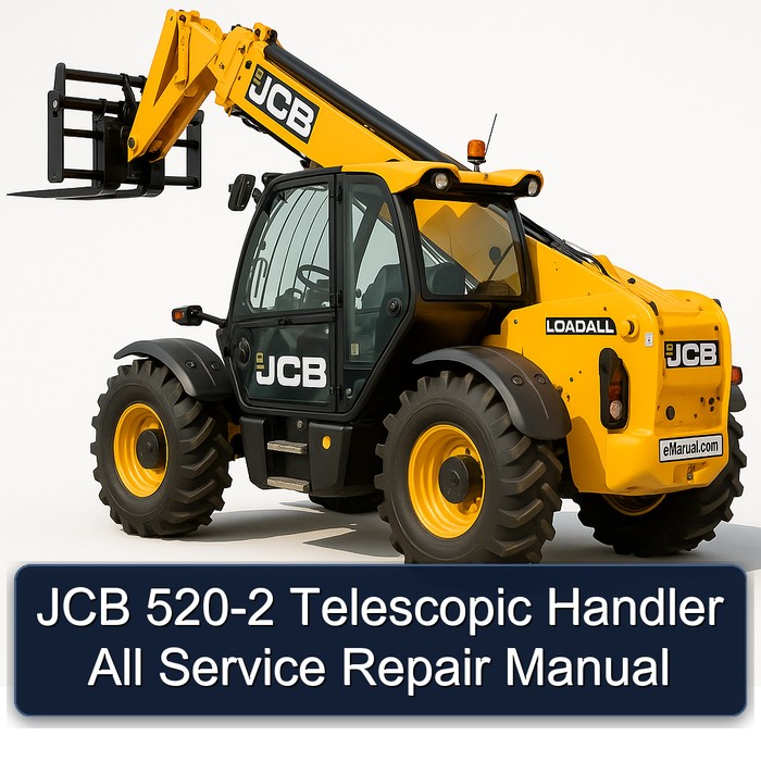 JCB 520-2 Telescopic Handler All Service Repair Manual