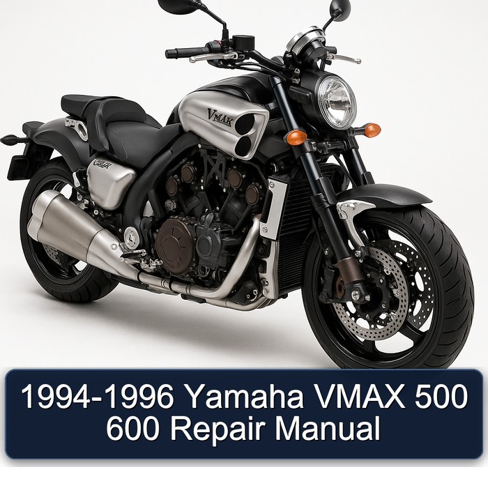 1994-1996 Yamaha VMAX 500 600 Repair Manual