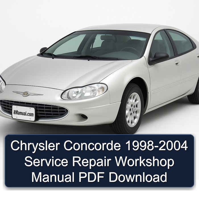 Chrysler Concorde 1998-2004 Service Repair Workshop Manual PDF Download
