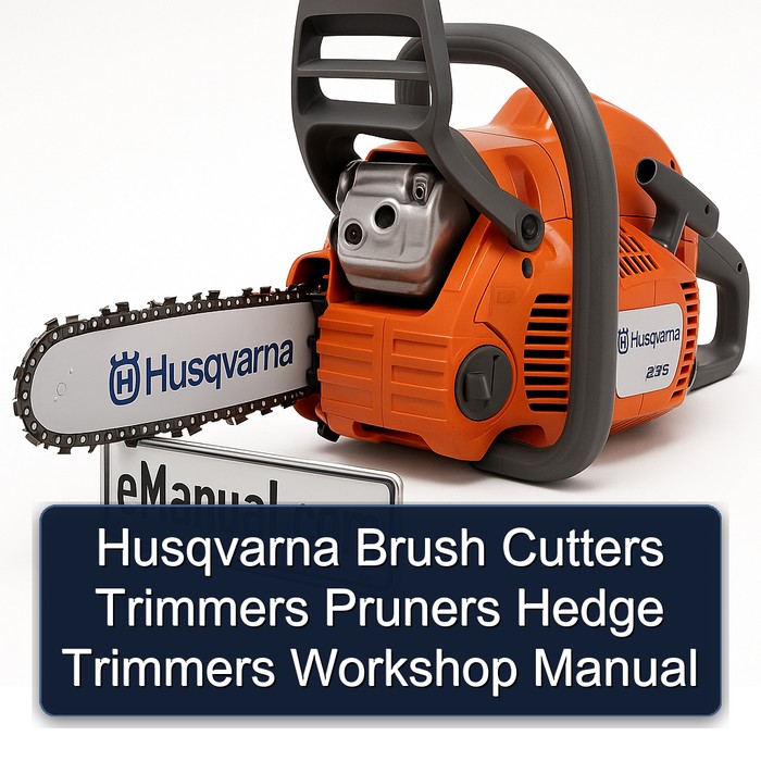 Husqvarna Brush Cutters Trimmers Pruners Hedge Trimmers Workshop Manual
