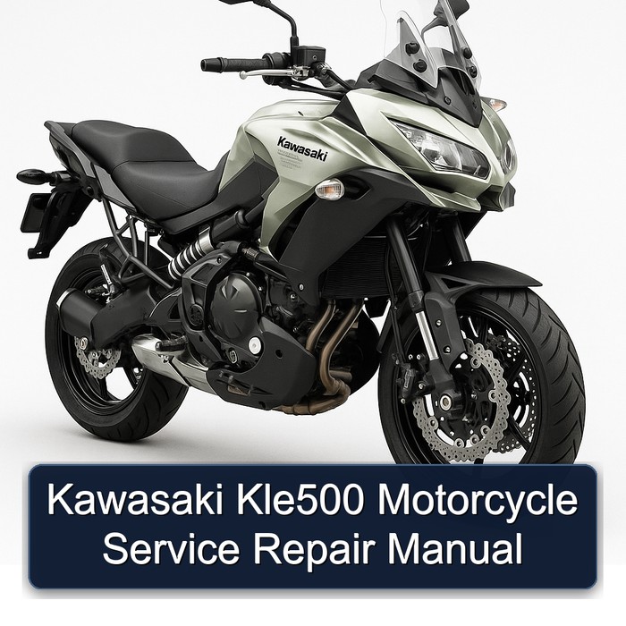 Kawasaki Kle500 Motorcycle Manual de servicio y reparación