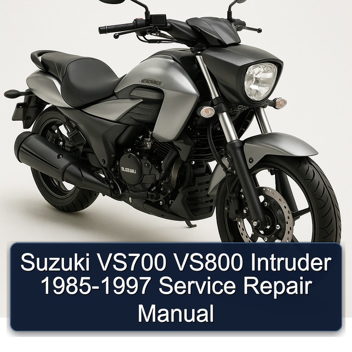 Suzuki VS700 VS800 Intruder 1985-1997 Manual de servicio y reparación