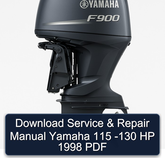 Manual de Descarga y Reparación Yamaha 115-130 HP 1998 (PDF)