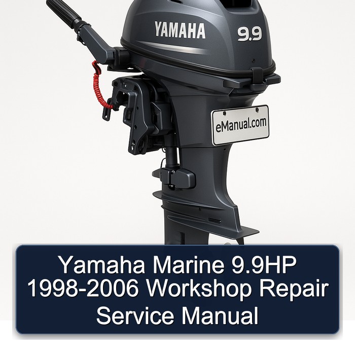Yamaha Marine 9.9HP 1998-2006 Workshop Repair Service Manual 