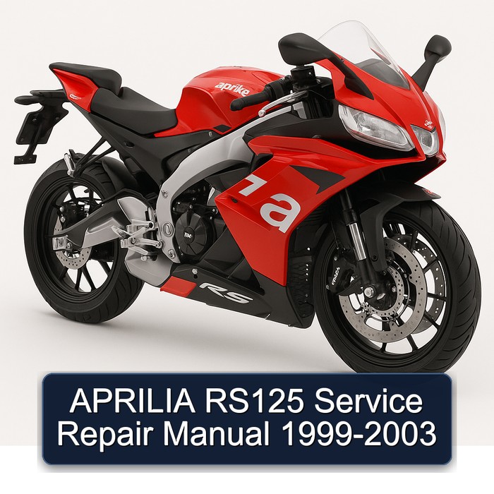 APRILIA RS125 Manual de servicio y reparación 1999-2003