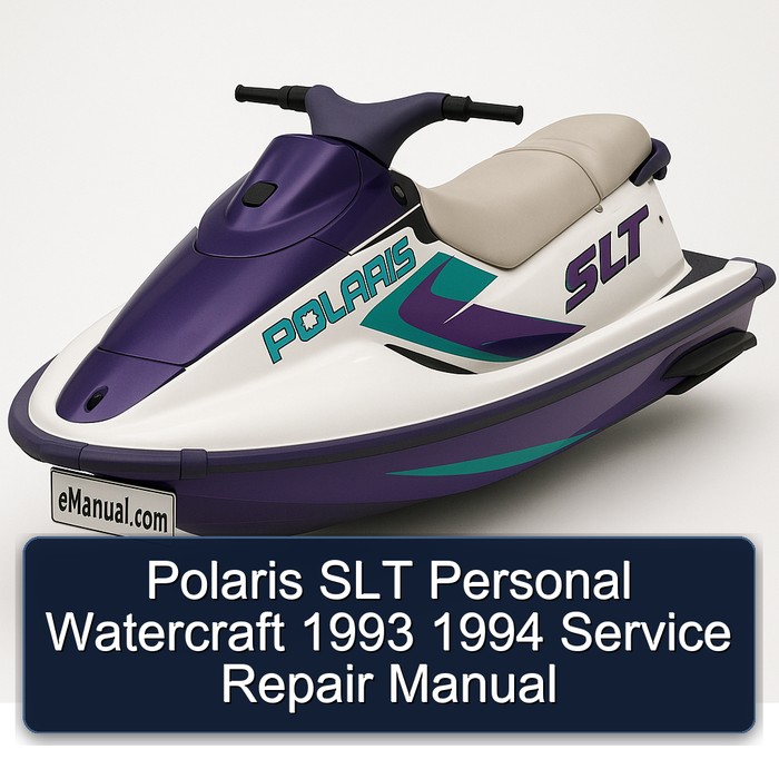 Polaris SLT Personal Watercraft 1993 1994 Service Repair Manual