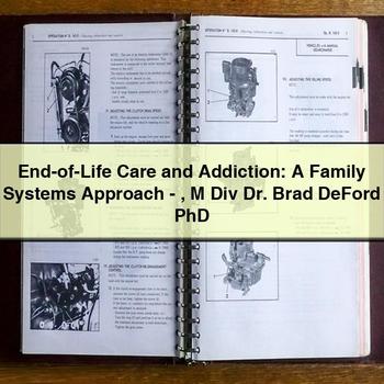 End-of-Life Care and Addiction: a Family Systems Approach-M Div Dr. Brad Deford Phd PDF Download