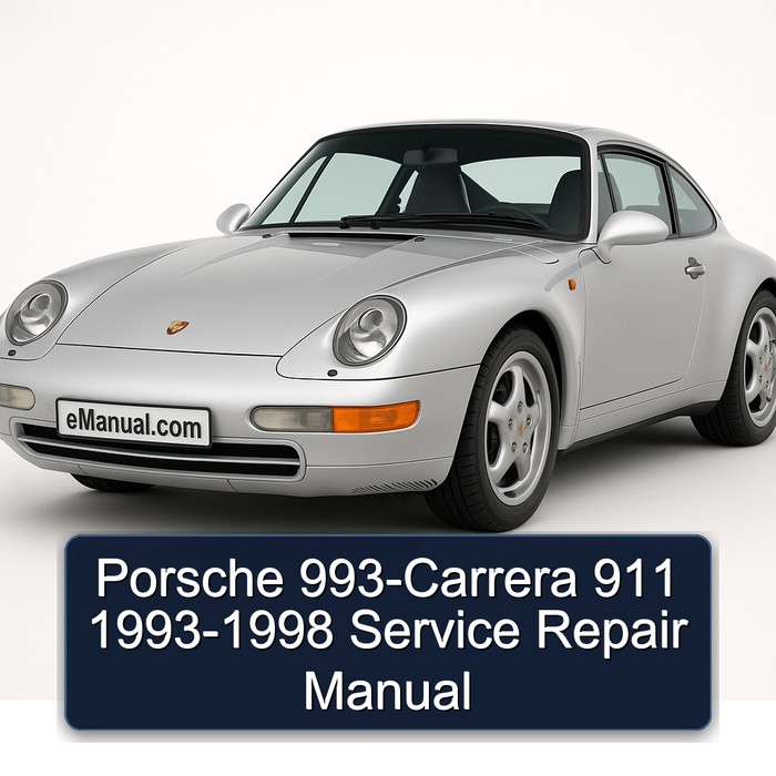 Porsche 993-Carrera 911 1993-1998 Manual de servicio y reparación