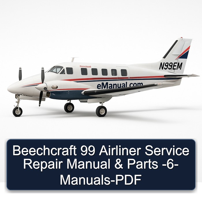 Beechcraft 99 Airliner Manual de servicio y reparación & Parts -6- Manuals-PDF