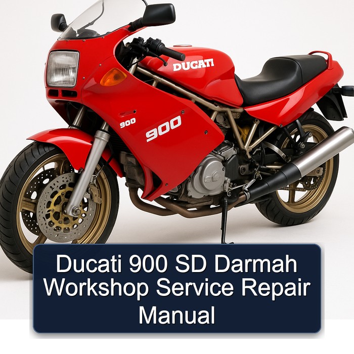 Ducati 900 SD Darmah Workshop Manual de servicio y reparación