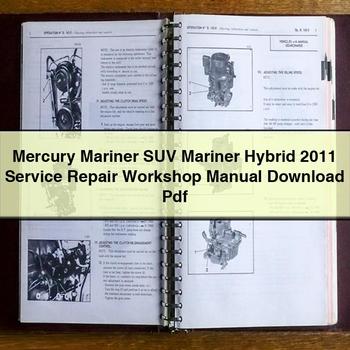 Mercury Mariner SUV Mariner Hybrid 2011 Service Repair Workshop Manual  Pdf