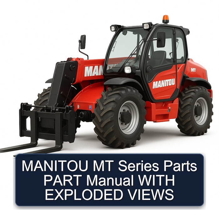 Manitou Mt Series Parts Part Manual with Exploded Views PDF Download