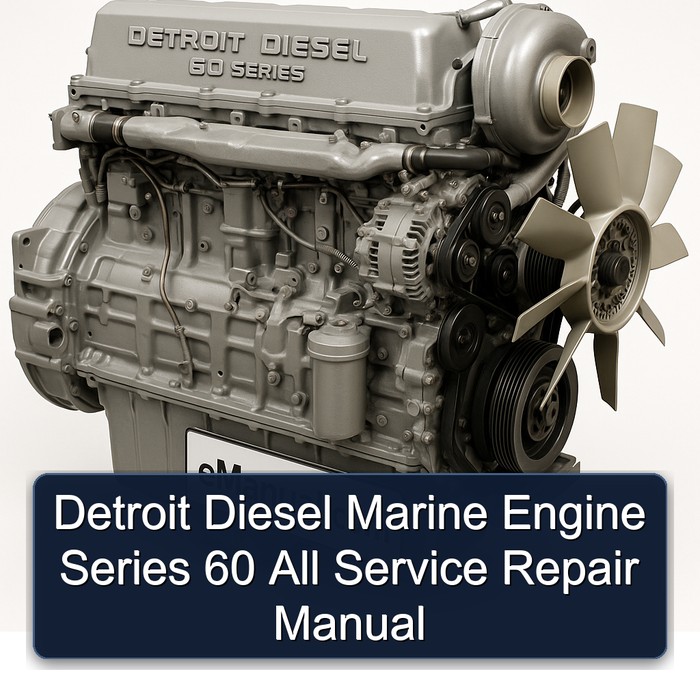 Manual de Reparación Completo - Motor Marino Detroit Diesel Serie 60