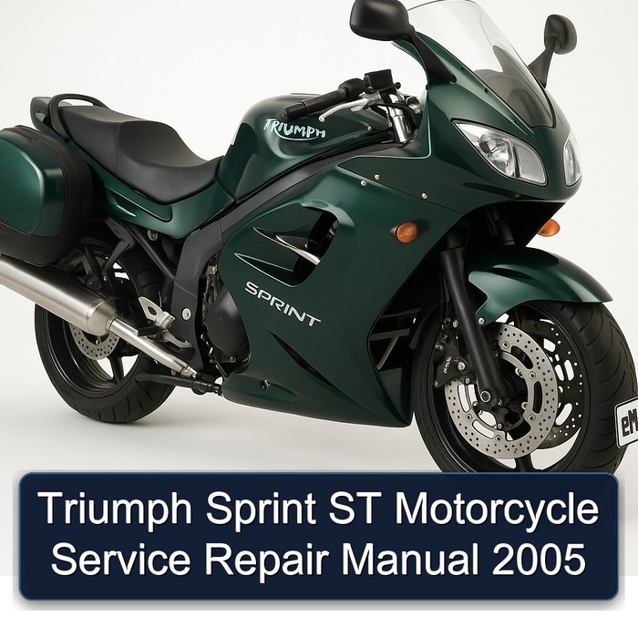 Triumph Sprint ST Motorcycle Service Repair Manual 2005