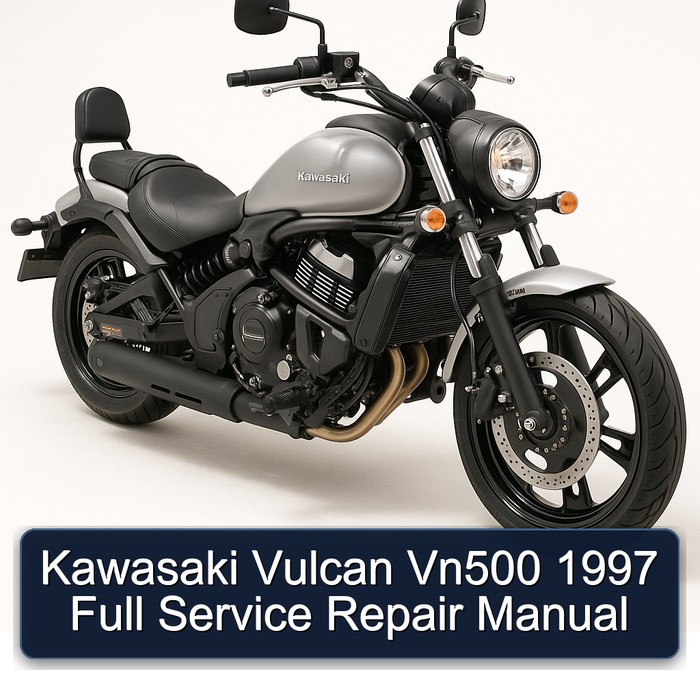 Kawasaki Vulcan Vn500 1997 Full Service Repair Manual