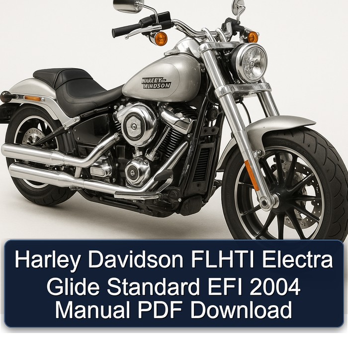 Harley Davidson FLHTI Electra Glide Standard EFI 2004 Manual PDF Download