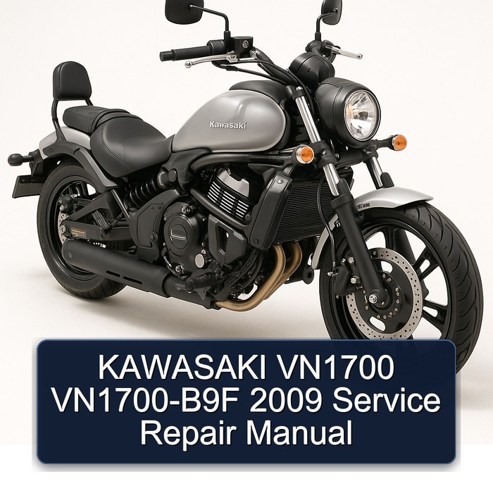 KAWASAKI VN1700 VN1700-B9F 2009 Service Repair Manual