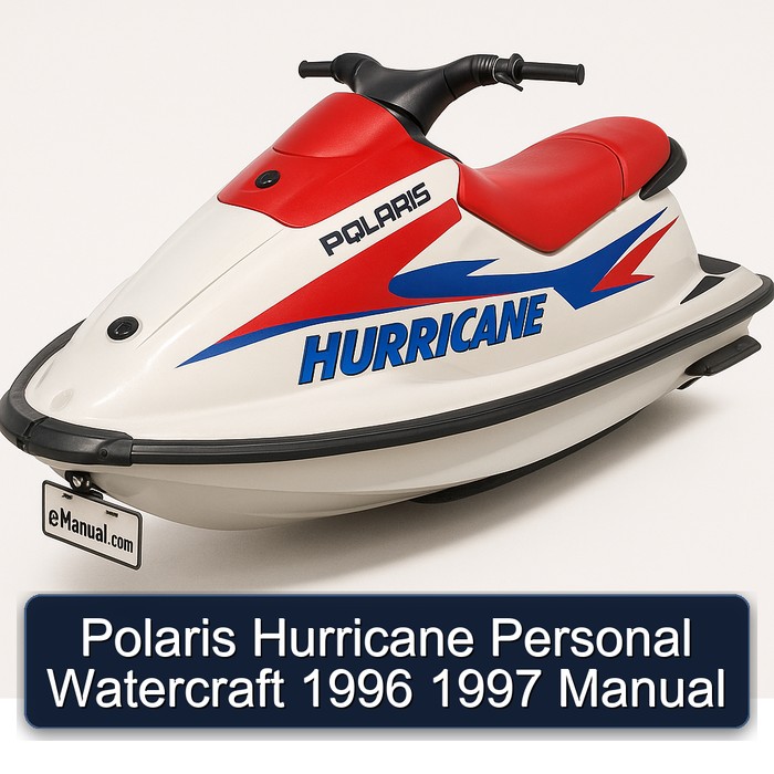 Polaris Hurricane Personal Watercraft 1996 1997 Manual