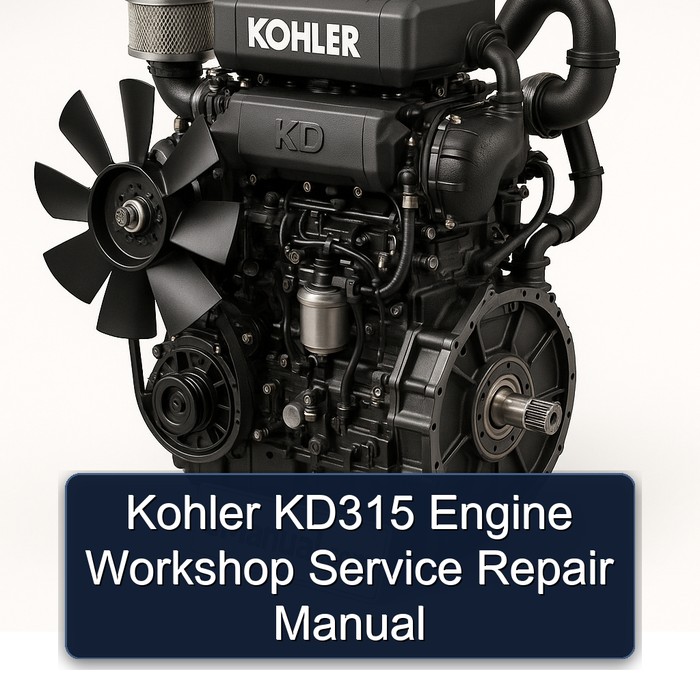 Kohler KD315 Motor Werkstatt-Reparaturanleitung