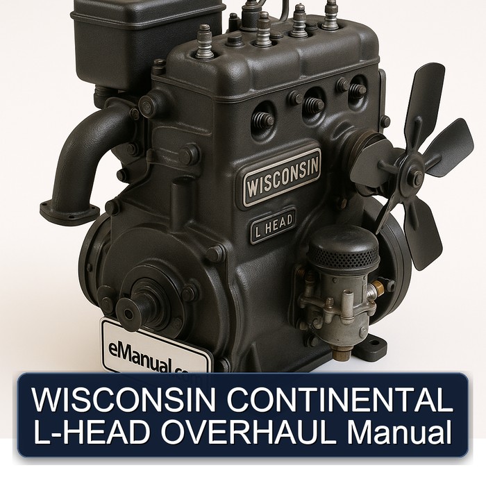 Manual de Reparación de Motores L-Head Continental Wisconsin
