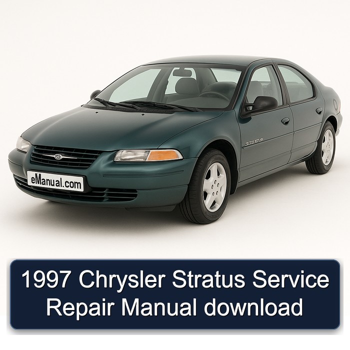 1997 Chrysler Stratus Manual de servicio y reparación download