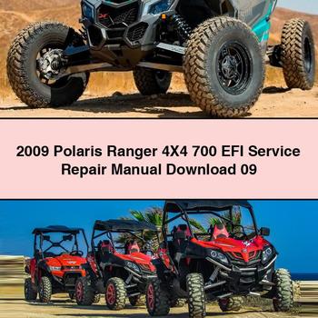 2009 Polaris Ranger 4X4 700 EFI Manual de servicio y reparación 09