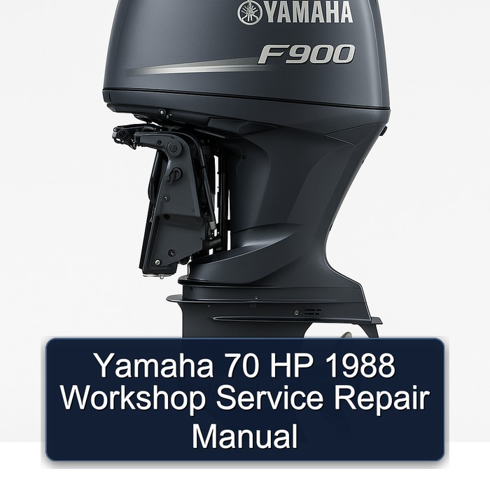 Yamaha 70 HP 1988 Workshop Service Repair Manual
