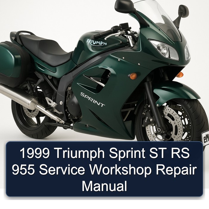 1999 Triumph Sprint ST RS 955 Service Workshop Repair Manual