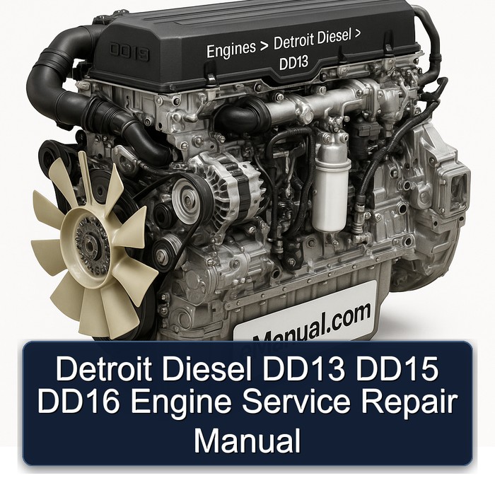 Detroit Diesel DD13 DD15 DD16 Engine Workshop Service Repair Manual PDF Download