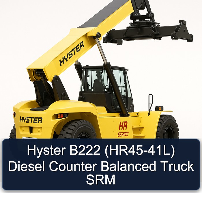 Hyster B222 (HR45-41L) Diesel Counter Balanced Truck SRM