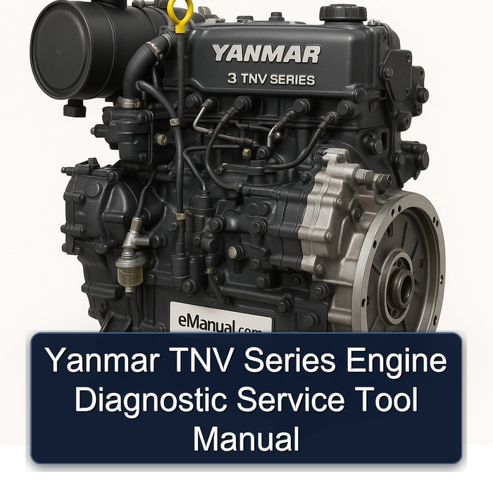Yanmar TNV Series Engine Diagnostic Service Tool Manual 