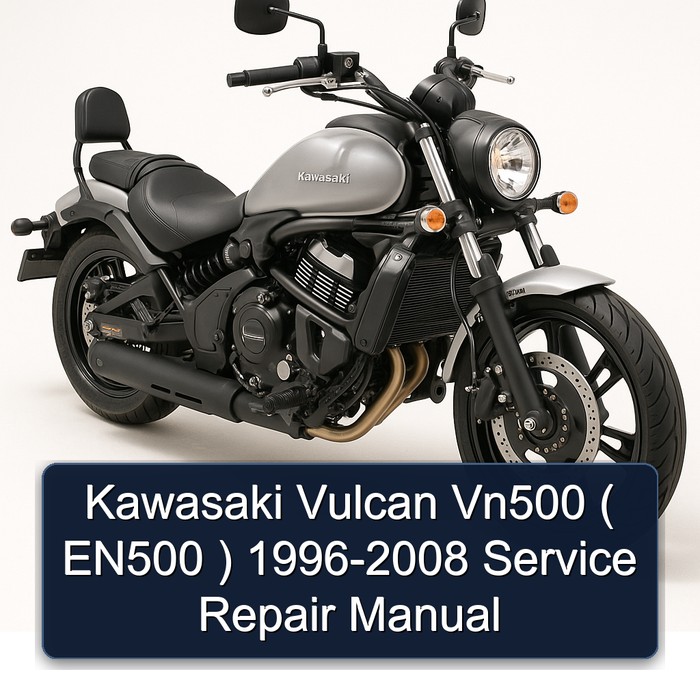 Kawasaki Vulcan Vn500 ( EN500 ) 1996-2008 Service Repair Manual