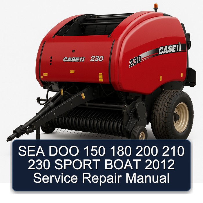 Manual de Servicio y Reparación SEA-DOO Sport Boat 2012 (150, 180, 200, 210, 230)