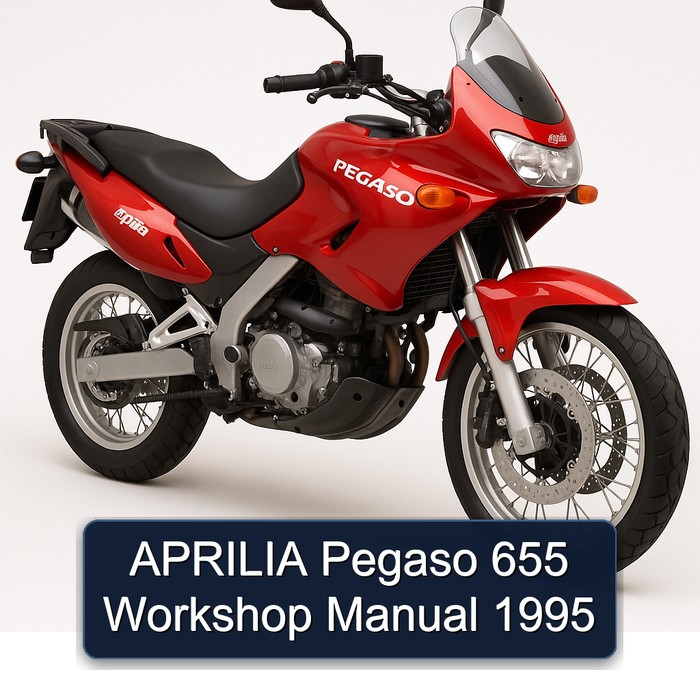 APRILIA Pegaso 655 Workshop Manual 1995