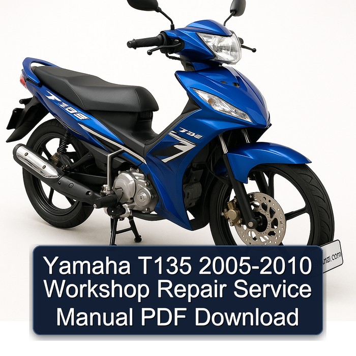 Yamaha T135 2005-2010 Workshop Repair Service Manual PDF Download