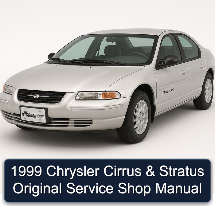 1999 Chrysler Cirrus & Stratus Original Service Shop Manual