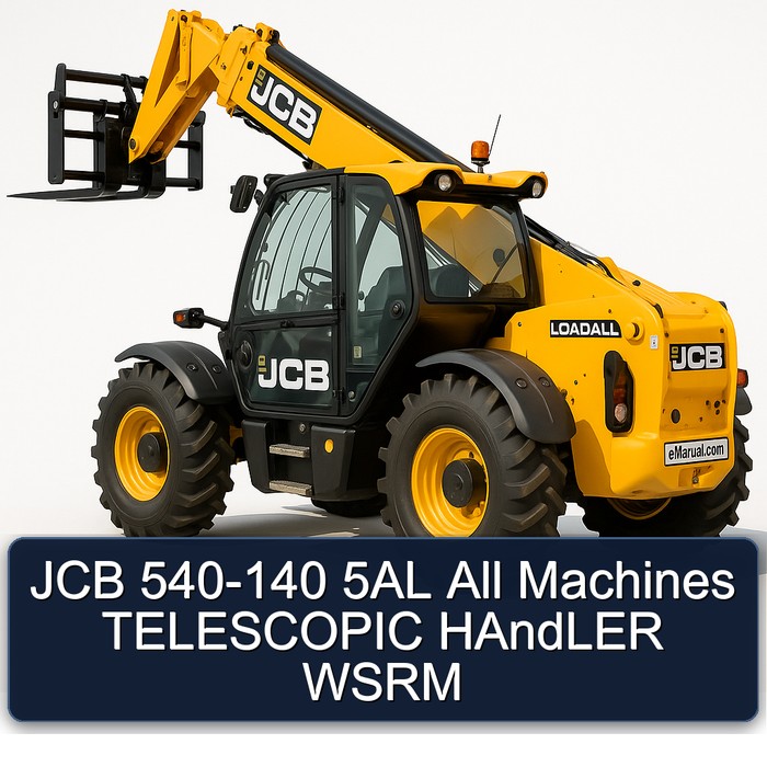 JCB 540-140 5AL All Machines TELESCOPIC HAndLER WSRM