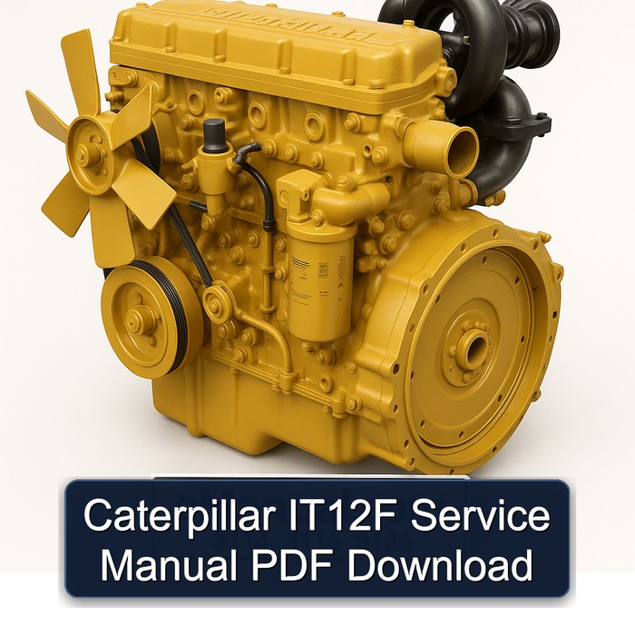 Manual de Servicio Caterpillar IT12F PDF
