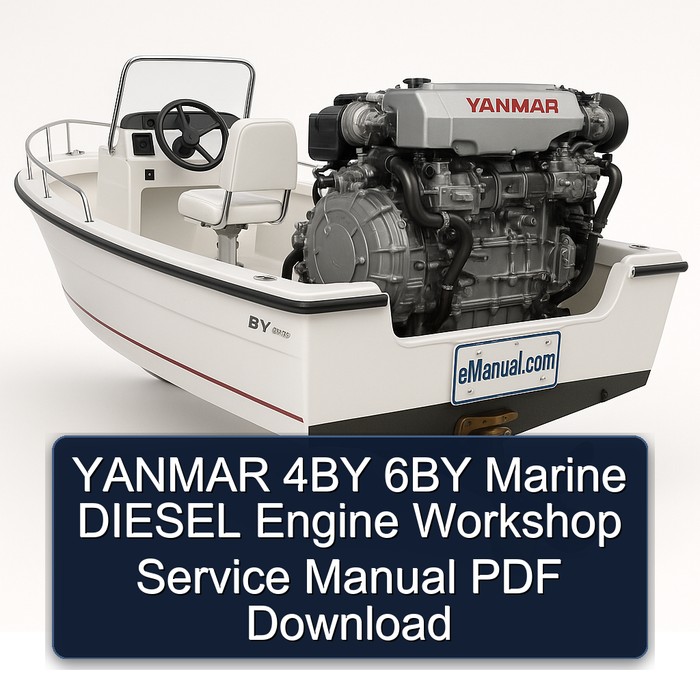 YANMAR 4BY 6BY Marine DIESEL Engine Workshop Service Manual PDF Download