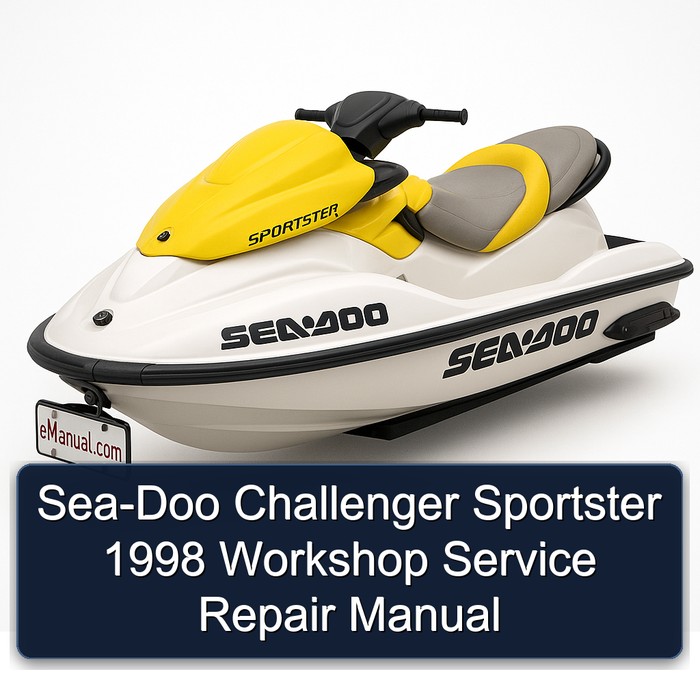 Sea-Doo Challenger Sportster 1998 Workshop Service Repair Manual